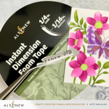 Altenew - Instant Dimension Foam Tape - 1/16'' x 1/4'' x 15m - Postage as per Actual