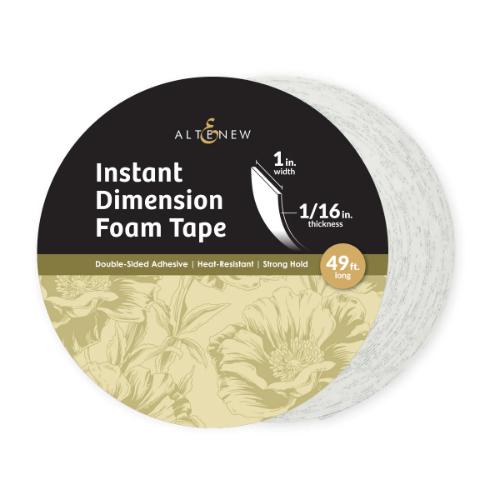 Altenew - Instant Dimension Foam Tape - 1/16'' x 1'' x 15m - Postage as per Actual