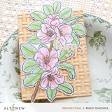 Altenew - Build-A-Garden: Flowering Quince & Add-on Die Bundle - Postage at per Actual