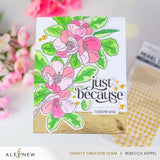 Altenew - Build-A-Garden: Flowering Quince & Add-on Die Bundle - Postage at per Actual