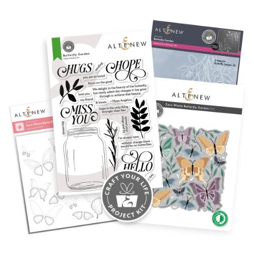 Altenew - Craft Your Life Project Kit: Butterfly Garden - Postage at per Actual