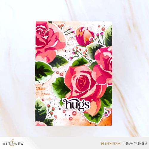 Altenew - Stencil Art: Romantic Roses & Add-on Die Bundle