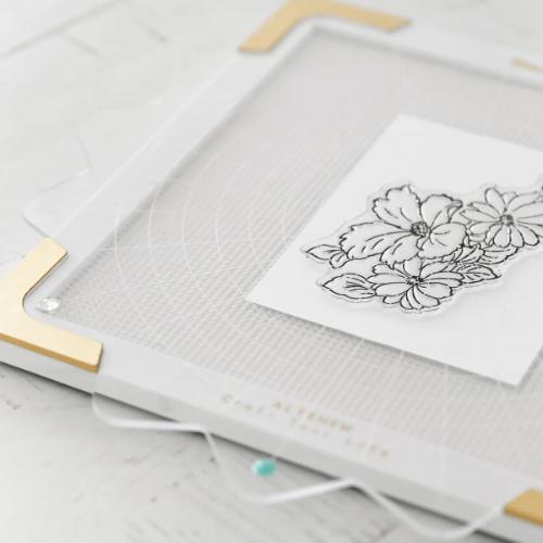 Altenew - Stampwheel 2.0 - Radial Grid Flip Plate - Postage as per Actual