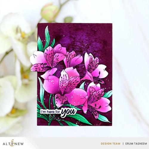 Altenew - Build-A-Garden: Peruvian Lily & Add-On Die Bundle - Postage as per Actual