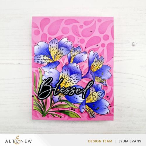 Altenew - Build-A-Garden: Peruvian Lily & Add-On Die Bundle - Postage as per Actual