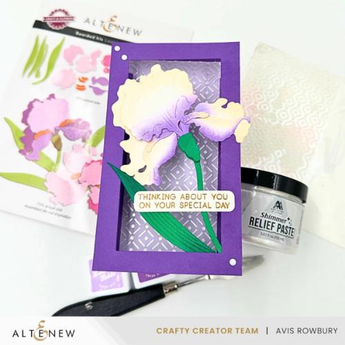 Altenew - Craft-A-Flower: Bearded Iris Layering Die Set