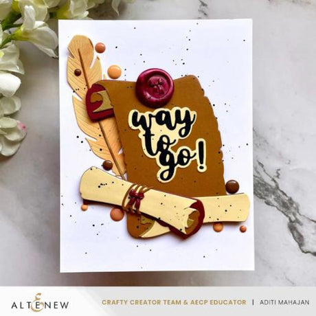 Altenew - Parchment Scrolls Layering Die Set