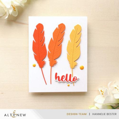 Altenew - Quill & Inkwell Layering Die Set