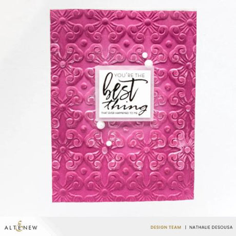 Altenew - Ornate Emblems 3D Embossing Folder