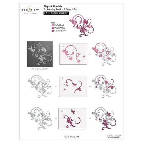 Altenew - Elegant Flourish - Complete Bundle