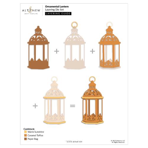 Altenew - Ornamental Lantern Layering Die Set