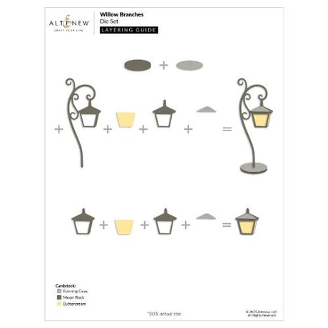 Altenew - Willow Branches - Complete Bundle