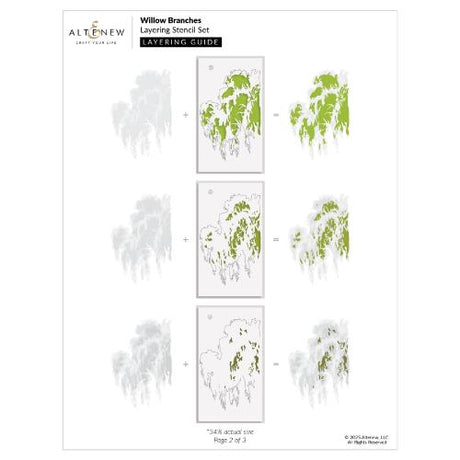 Altenew - Willow Branches - Complete Bundle