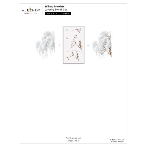 Altenew - Willow Branches - Complete Bundle