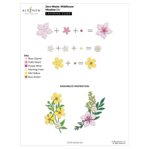 Altenew - Zero-Waste: Wildflower Meadow Die