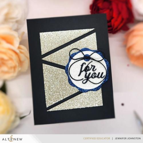 Altenew - Glitter Cardstock Set - Smoky Quartz (8.5x11, 10 sheets) - Postage as per Actual