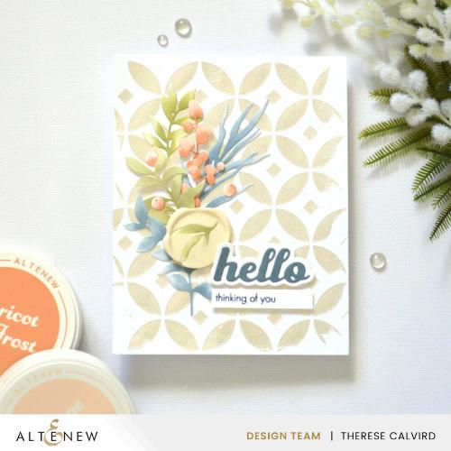 Altenew - Luminous Diamond Rings Stencil