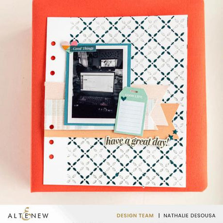 Altenew - Lattice Blossoms Stencil