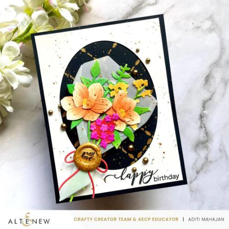 Altenew - Lattice Blossoms Stencil