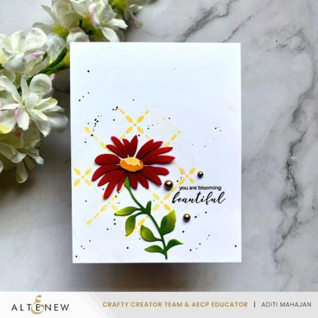 Altenew - Lattice Blossoms Stencil