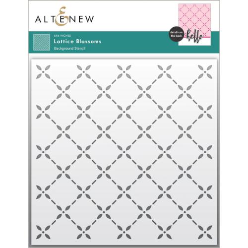 Altenew - Lattice Blossoms Stencil