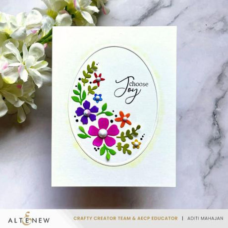 Altenew - Zero-Waste: Oval Serenity Die Set