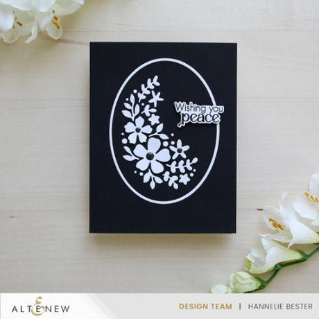 Altenew - Zero-Waste: Oval Serenity Die Set