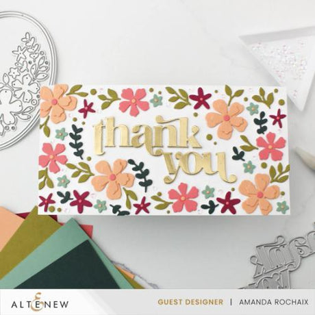 Altenew - Zero-Waste: Oval Serenity Die Set