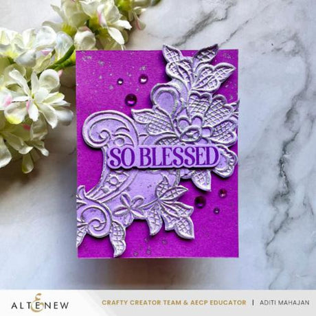 Altenew - Lace 3D Embossing Folder