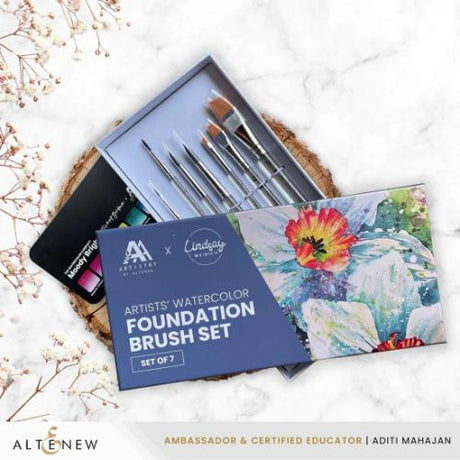 Altenew - Artists' Watercolor Foundation Brush Set - Postage as per Actual