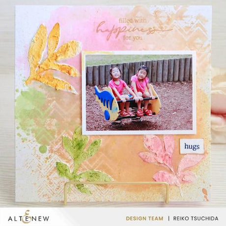 Altenew - Heritage Chevron Weaves Stencil