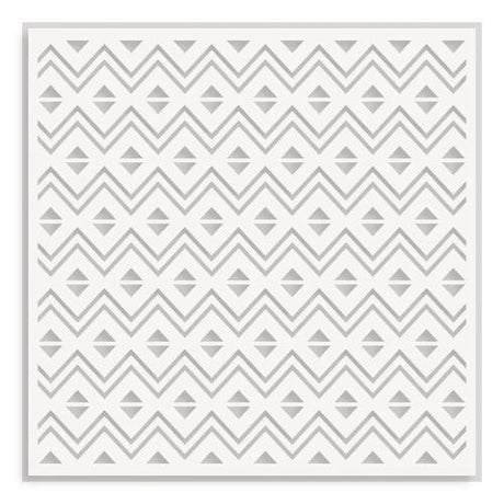 Altenew - Heritage Chevron Weaves Stencil