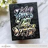 Altenew - Heritage Chevron Weaves Stencil