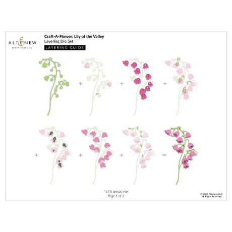 Altenew - Craft-A-Flower: Lily of the Valley Layering Die Set