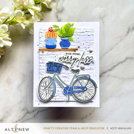 Altenew - Mini Delight: Potted Shelves Stamp & Die Set