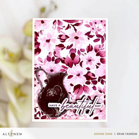 Altenew - Stencil Art: Ditsy Flowers Wallpaper Layering Stencil Set (7 in 1)