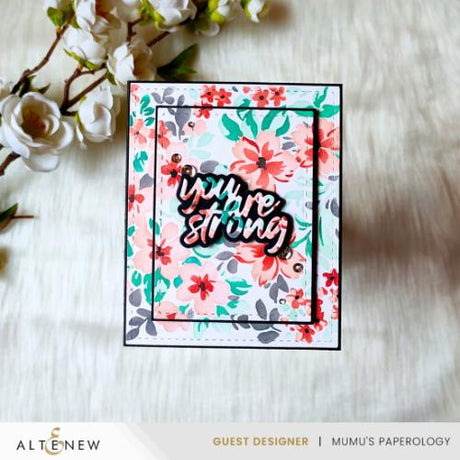 Altenew - Stencil Art: Ditsy Flowers Wallpaper Layering Stencil Set (7 in 1)