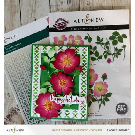 Altenew - Sweater Knits Stencil