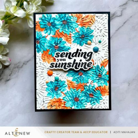 Altenew - Batik Blooms 3D Embossing Folder