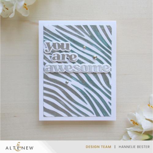 Altenew - Playful Stripes Stencil