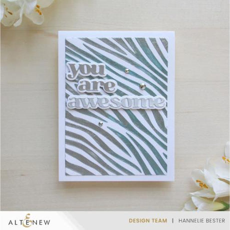 Altenew - Playful Stripes Stencil
