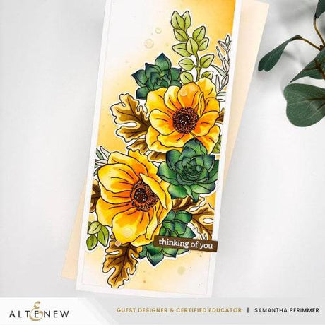 Altenew - Build-A-Garden: Captivating Floral Swag & Add-on Die Bundle - Postage as per Actual