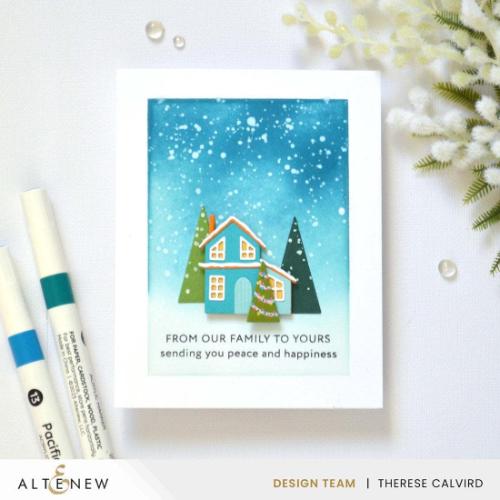 Altenew - Creative Cuts: Cozy Homes Layering Die Set