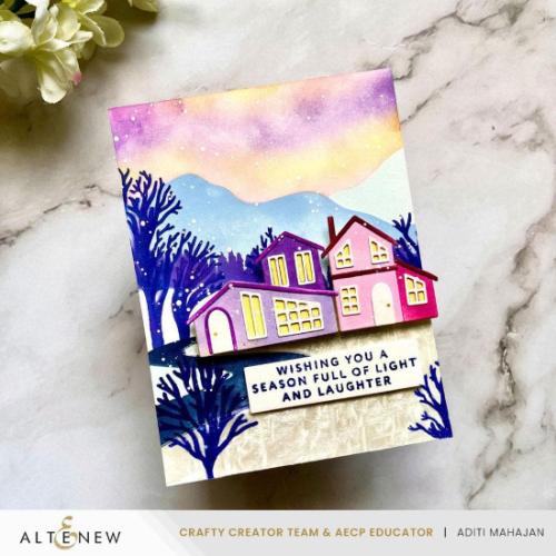 Altenew - Stencil Art: Serene Landscapes Layering Stencil Set (6 in 1)