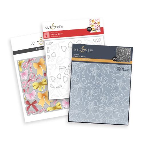 Altenew - Elegant Bows - Complete Bundle - Postage as per Actual