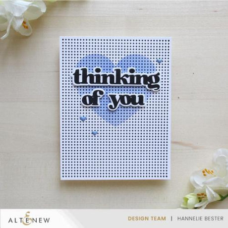 Altenew - Essential Textures: Delightfully Dotty Press Plate