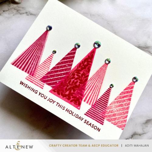 Altenew - Festive Triangles - Complete Bundle - Postage as per Actual