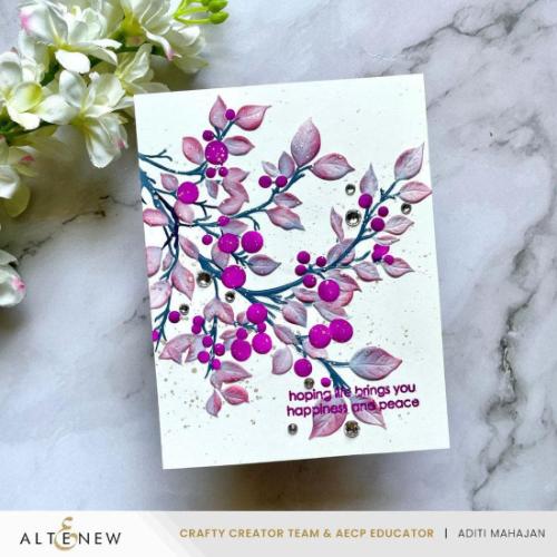 Altenew - Lush Berry Branch - Complete Bundle