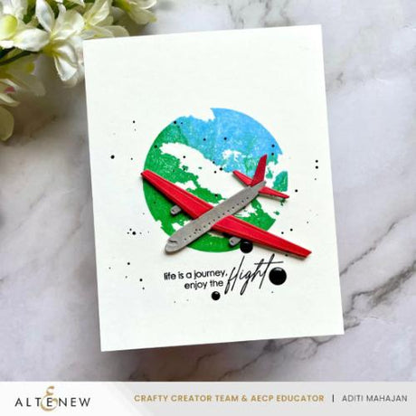 Altenew - Mini Delight: Enjoy the Flight Stamp & Die Set