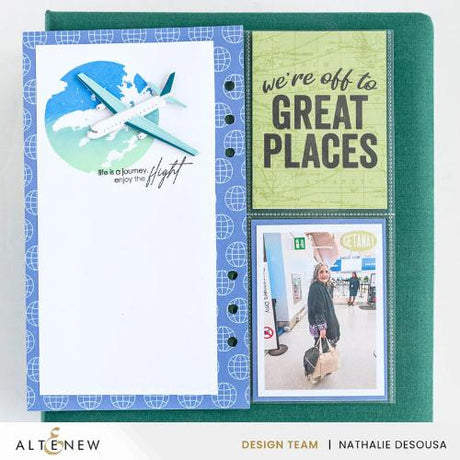 Altenew - Mini Delight: Enjoy the Flight Stamp & Die Set
